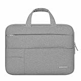 13-13.3 Inch Laptop Sleeve Bag Compatible with Macbook Air/ MacBook Pro / Surface Laptop/Book Protective Carrying Handbag Case Cover for 12' 13' Compatible with Lenovo Dell HP ASUS Chromebook Notebook, Dark Gray