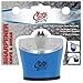 CUDA Knife & Shear Sharpener #18839, Universal Compact One-Handed Use with Secure Suction Base Mobile Sharpening Platform for Non-Serrated Blades