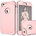 Pandawell Compatible iPhone 6S Plus Case, Shockproof Hybrid Heavy Duty Dual Layer High Impact Protection Case Cover for Apple iPhone 6 Plus / 6S Plus 5.5