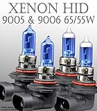 9005 9006 55W Combo Package Hi/Lo Beam XENON HID Bulbs Super White