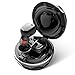 Wireless Earbuds, Touch Control Dual Bluetooth Earbuds 12H Playtime Stereo Noise Cancelling Wireless Headphones V4.2 with Charging Box Deep Dream