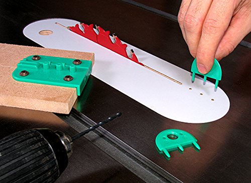 MJ SPLITTER for 1/8" Kerf Saw Blades by MICROJIG. Table Saw Safety Splitter System