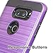 KACHEN Compatible for LG V30/LG V30 Plus Case/LG V30S, Commuter Case, Extreme Heavy Duty Protection and Air Cushion Technology, Purple