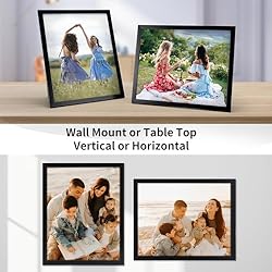Giftgarden 8x10 Picture Frame Black, 8 by 10 Thin