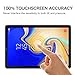 Fintie Tempered Glass Screen Protector for Samsung Galaxy Tab S4 10.5 2018 Model SM-T830/T835/T837, [9H Hardness] Tempered Glass Ultra Clear [Scratch-Resistant] Screen Protector Film