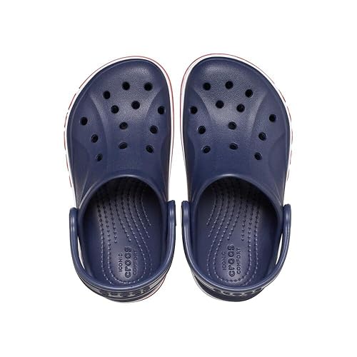 Crocs Kids' Bayaband Clog, Navy, 10 US Unisex Toddler in Oman