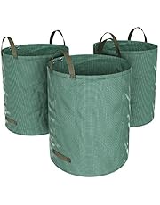 Sacchi Per Rifiuti Da Giardino 272L - 4 Pezzi Impermeabili E Anti-Strappo | Per Foglie, Erba, Rami - Foto 13