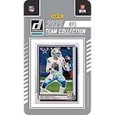 Dallas 2025 Cowboys Donruss Football Limited Edition 12 Card Complete Factory Sealed Team Set with DAK PRESCOTT, CeeDee Lamb, Jonathan Mingo plus Legends of EMMITT SMITH & Tony Dorsett & Many More!