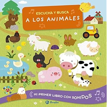 Escucha y busca a los animales (Castellano - A Partir De 0 Años - Proyecto De 0 A 3 Años - Libros Manipulativos)