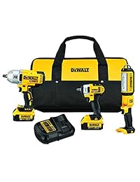Kit Combo Dewalt DCK398HM2 20V MAX Li-Ion de 3 herramientas