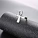 Stainless Steel Cross Ankh Ring (Size 7 to 12)