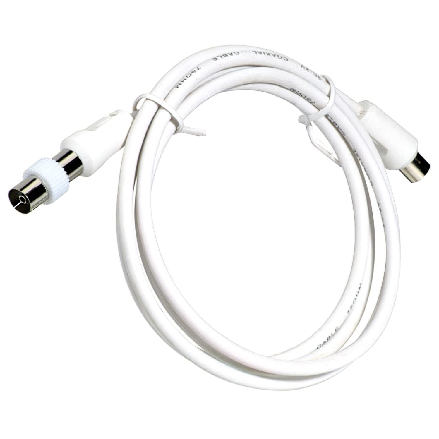 Maurer 19020110 TV-Video 2 meter extension cable – 9.5 mm with adapter