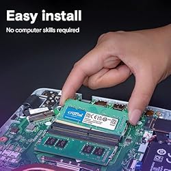 Crucial 8GB Single DDR4 2400 MT/S (PC4-19200) SR x8
