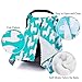 MHJY Baby Car Seat Cover, Car Seat Covers for Babies Multi-use Infant Carseat Canopy Cover for Girls Boy Nursing Breastfeeding Cover,Alpaca-Green