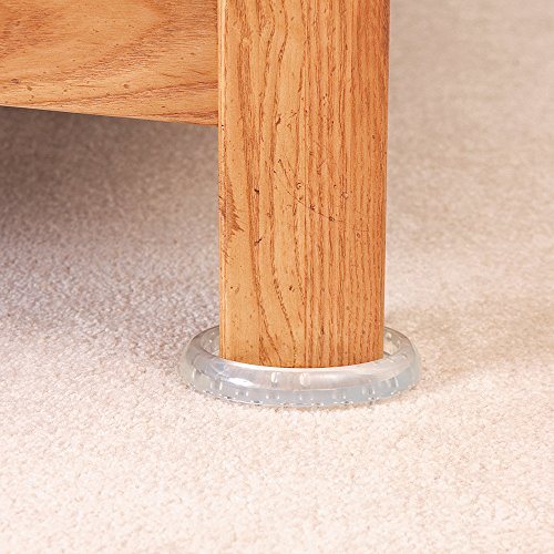 SoftTouch 4680195N Round Spiked Plastic Caster Cups for Short Loop