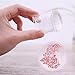 BORN PRETTY 3.9cm Clear Jelly Silicone Stamper & Scraper manicuring Nail Art Stamping Tool Set