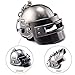 Focux PUBG Playerunknown's Battlegrounds Level 3 Helmet KeyChain Helmet Accessories PUBG Keychain Charm Souvenir Gifts PUBG Logo (Large Helmet)