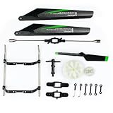 GOMYRC Main Blade Undercarriage Tail Blade Quick Wear Parts for Wltoys V912 Helicopter