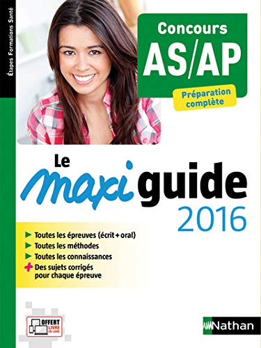 Le Maxi guide 2016 - Concours AS/AP by (Paperback)