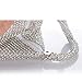 ELEOPTION Women Ladies' Evening Clutch Wedding Purse Handbag for Party Prom
