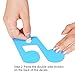 Himerus Modern Acrylic Mirror Music Note Home Decoration DIY Art Sticker Wall Decals for Bedroom Living Room