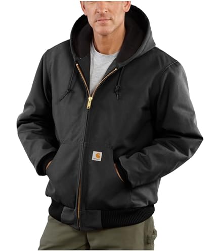 Amazon.com: Carhartt Jackets Hooded Cotton Duck Work Jacket