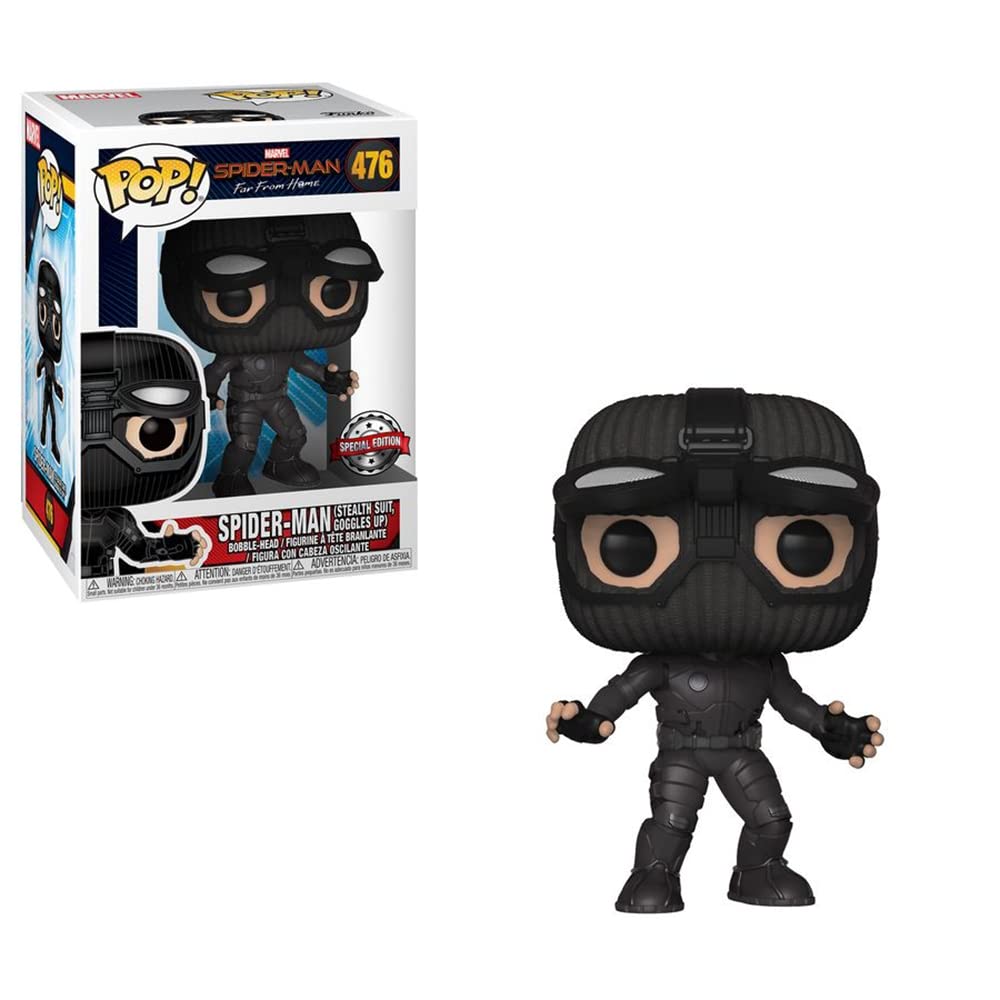 Funko POP! Spider-Man In Stealth Suit & Goggles Up Special Edition