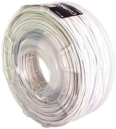 Building Wire, THHN, 12AWG, White, Solid