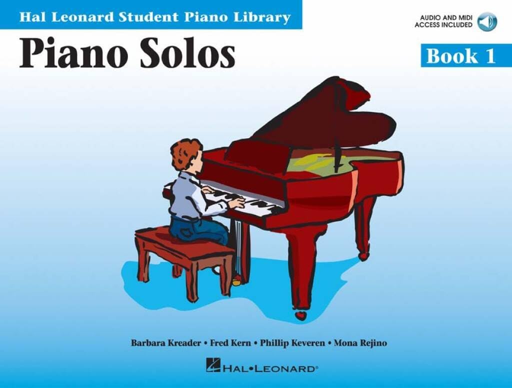 Piano Solos Book 1 - Book: Hal Leonard Student Piano Library (Includes Online Access Code)