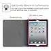 Fintie iPad 2/3/4 Case - [Multi-Angle Viewing] 360 Degree Rotating Smart Stand Cover with Auto Sleep/Wake Feature for Apple iPad 4th Gen with Retina Display/iPad 3 / iPad 2, Purple