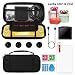 Xisunred Carrying Case Compatible With Nintendo Switch lite,Travel Case for Nintendo Switch lite Accessories, with Screen Protectors,Switch lite charging cable,Storage case,4 Thumb Grips Caps