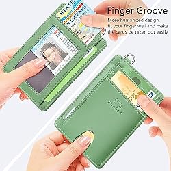 FurArt Slim Minimalist Wallet, Front Pocket