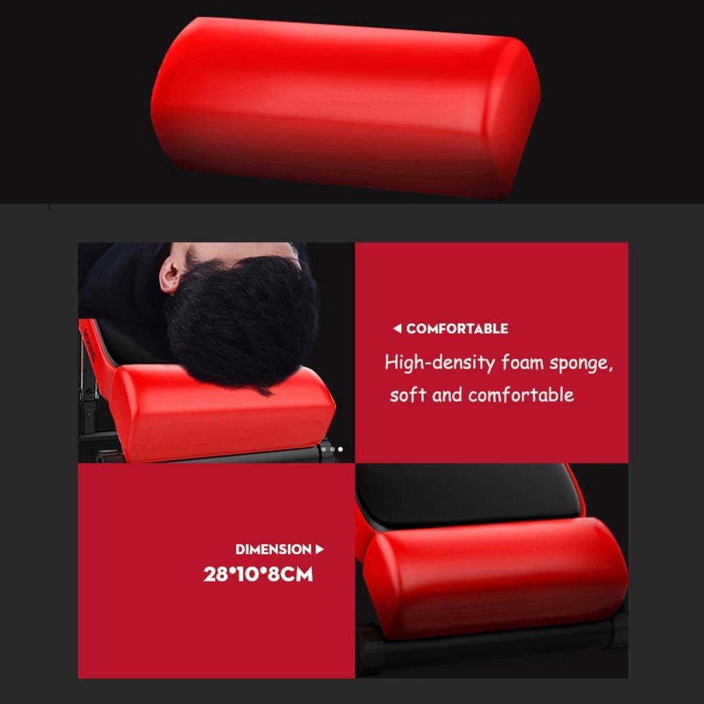 Amazon.com: PLLP Fitness Chair, Dumbbell Bench-Red Folding Sit up Bench