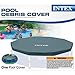 BLOSSOMZ Intex 12' Round Frame Set Easy Swimming Pool Debris Cover | 28031E