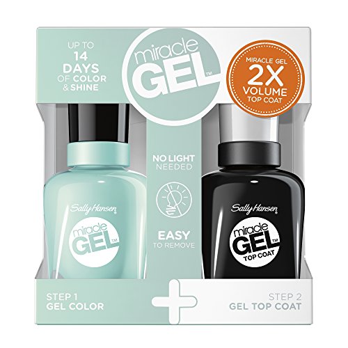 Sally Hansen Miracle Gel Nail Polish, B Girl, 1 Ounce