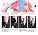 Saviland 2pcs 1g Magic Mirror Black Nail Glitter Powder Nail Art Chrome Pigment Dust Manicure DIY Nail Decoration