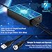 HDTV Antenna,130+ Miles Long Range Indoor Digital TV Antennas with Switch Amplifier Signal Booster for Local Channels 4k HD 1080P 2016P All Older TV's - 16.5ft Coax Cable