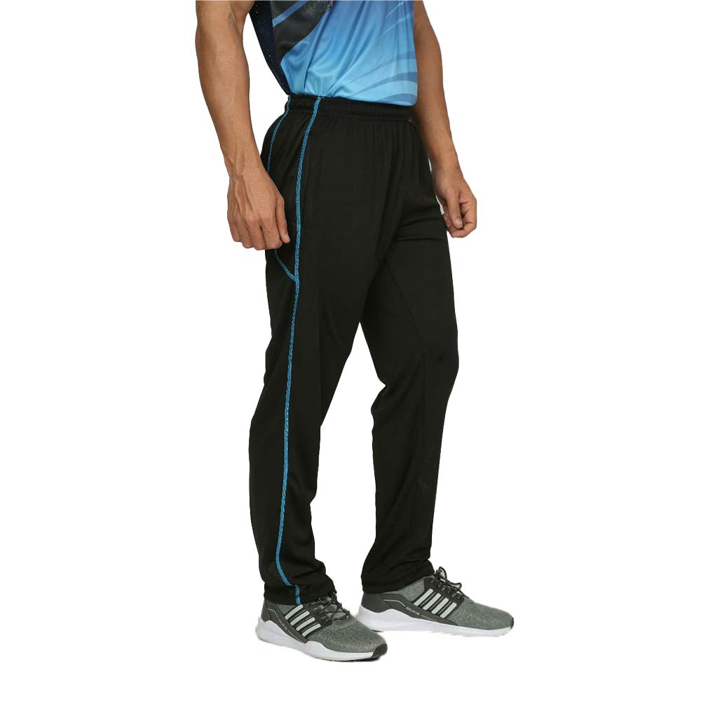 Buy BS Men's Regular Fit Polyester Sports Track Pants with Pockets