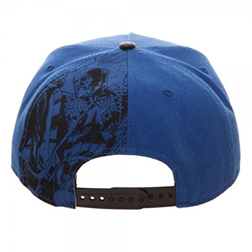 Marvel Captain America Carbon Fiber Snapback Baseball Hat