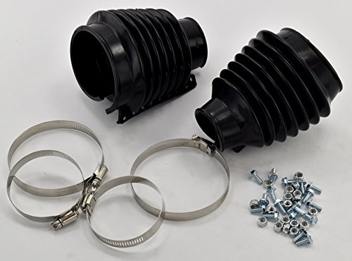 Empi 00-9984-0 VW Bug, Beetle, Baja, Buggy, Type 1 Deluxe Swing Axle Boot, Black, Pair