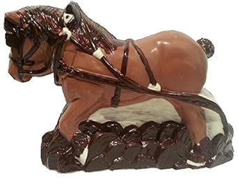 02#091419 Schokoladen Tiere, Kaltblut Pferd, Weihnachten, Geburtstag, Pony, Geschenke, Geschenk, Reiten,