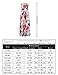 Leadingstar Women's Graceful Floral Party Maxi Dress, Strapless-White Orange Flower
