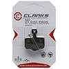Clarks Organische remblokken voor Avid Elixir remmen, grijs, eenheidsmaat