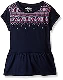 OshKosh B'gosh Little Girls' Embroidered Peplum Top (Toddler/Kid)