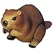 Streamline Eager Beaver Pencil Sharpener, brown, One Size