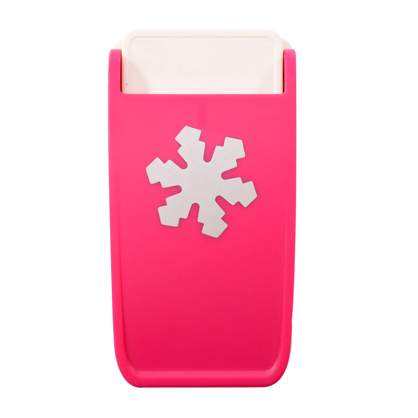 Vaessen Creative Heavy Duty Craft Punch - Snowflake - Ø 3,75 cm Hole Punch - Cutter for Shrink Paper, Card Making, and Crafting