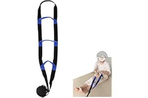 NEPPT Bed Ladder Assist - Pull Up Bed Rope Ladder Beds Assist Strap for Elderly and Seniors Bedridden Patients Lifting Assistance with Handle Adjustable Sit Up Helper Safety Bedside Hand Grips