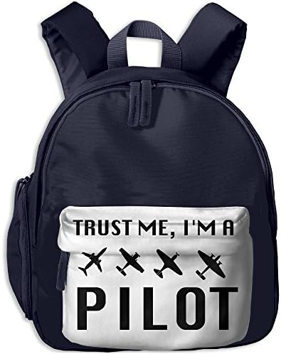 Pocket Design BagTrust Me, I'm A Pilot Childrens'bag Toddler Preschool Backpack Children CuteBackpacks School Bag