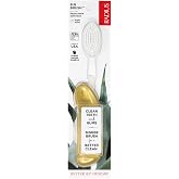 RADIUS Big Brush with Replaceable Head BPA Free &amp; ADA Accepted Toothbrush Designed to Improve Gum Health &amp; Reduce Gum Issues - Right Hand - Gold - Pack of 1