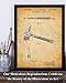 Fireman Axe - Classic Firefighter Tool Poster, Man Cave Decor, Fire Station and Department Wall Art Print, Vintage Fire Fighter Gifts, 11x14 Unframed Patent Print Poster